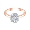 Solitaire trilogie diamant en or 18 carats
