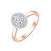 Solitaire trilogie diamant en or 18 carats
