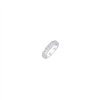 Demi Alliance diamant en or 18 carats