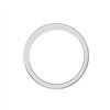 Demi Alliance diamant en or 18 carats