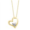 Collier diamant en or 18 carats