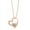 Collier diamant en or 18 carats