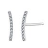 Boucles d'oreilles Bar À Bo diamant en or 18 carats