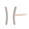 Boucles d'oreilles Bar À Bo diamant en or 18 carats