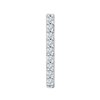 Boucles d'oreilles Bar À Bo serti clos diamant en or 18 carats