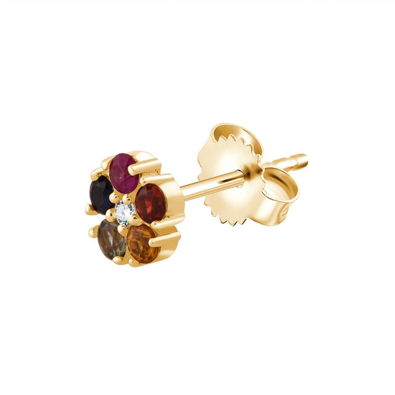 Boucles d'oreilles Bar À Bo saphir en or 18 carats