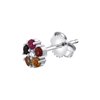 Boucles d'oreilles Bar À Bo saphir en or 18 carats