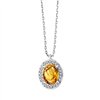 Collier pierre fine et diamant en or 18 carats