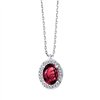 Collier pierre fine et diamant en or 18 carats