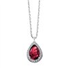 Collier pierre fine et diamant en or 18 carats