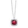 Collier pierre fine et diamant en or 18 carats
