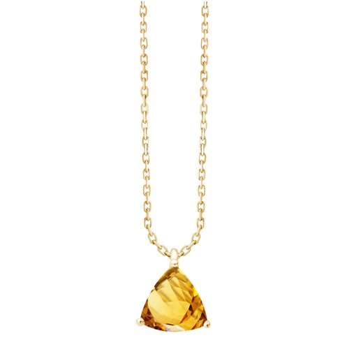 Collier pierre fine en or 18 carats