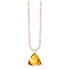Collier pierre fine en or 18 carats