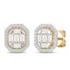 Boucles d'oreilles Caprice diamant en or 18 carats