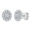 Boucles d'oreilles Caprice diamant en or 18 carats