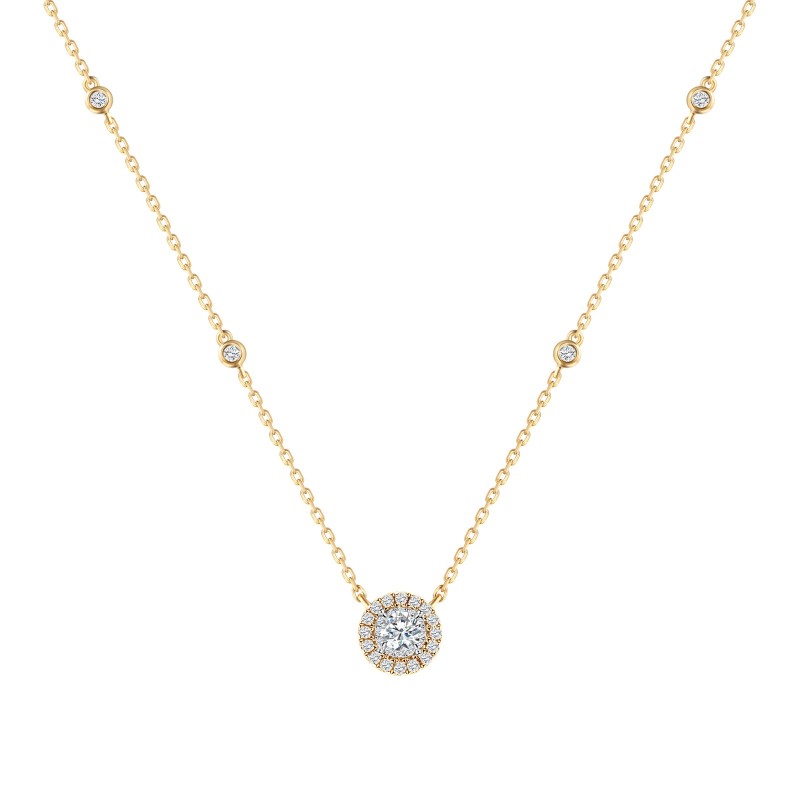 Collier Caprice diamant en or 18 carats