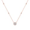 Collier Caprice diamant en or 18 carats