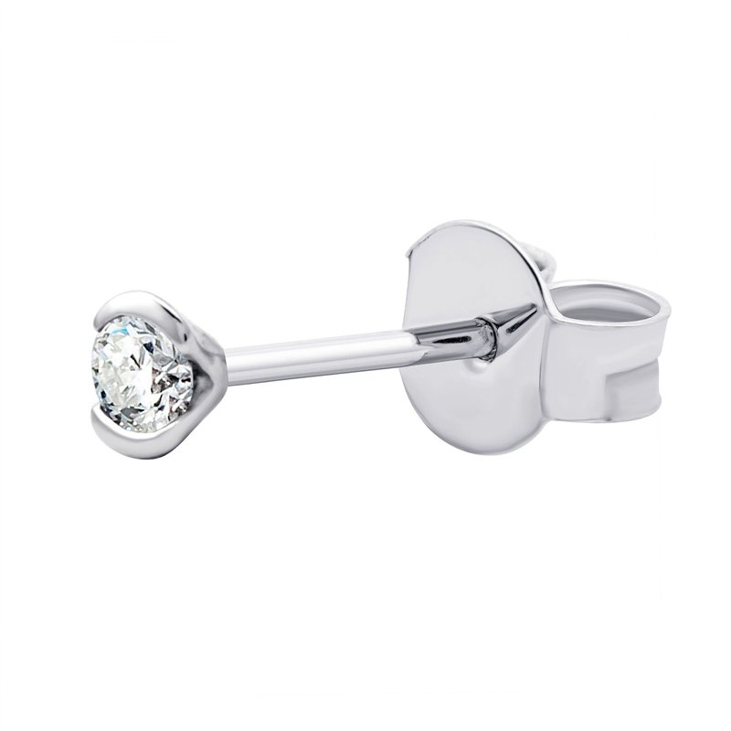 Boucles d'oreilles diamant en or 18 carats