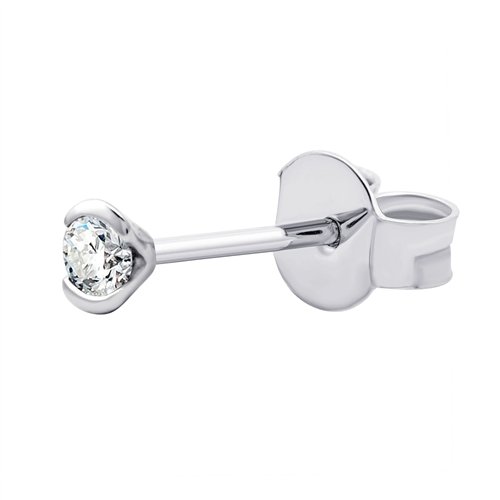Boucles d'oreilles diamant en or 18 carats