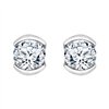Boucles d'oreilles diamant en or 18 carats