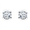 Boucles d'oreilles diamant en or 18 carats