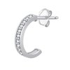Boucles d'oreilles diamant en or 18 carats