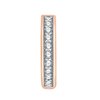 Boucles d'oreilles diamant en or 18 carats