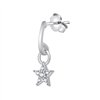 Boucles d'oreilles toi et moi diamant en or 18 carats