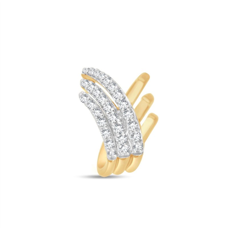 Boucles d'oreilles diamant en or 18 carats