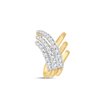 Boucles d'oreilles diamant en or 18 carats