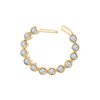 Boucles d'oreilles diamant en or 18 carats