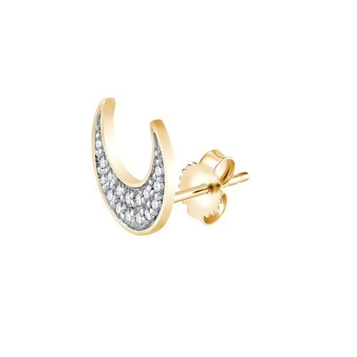 Boucles d'oreilles diamant en or 18 carats