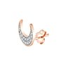 Boucles d'oreilles diamant en or 18 carats