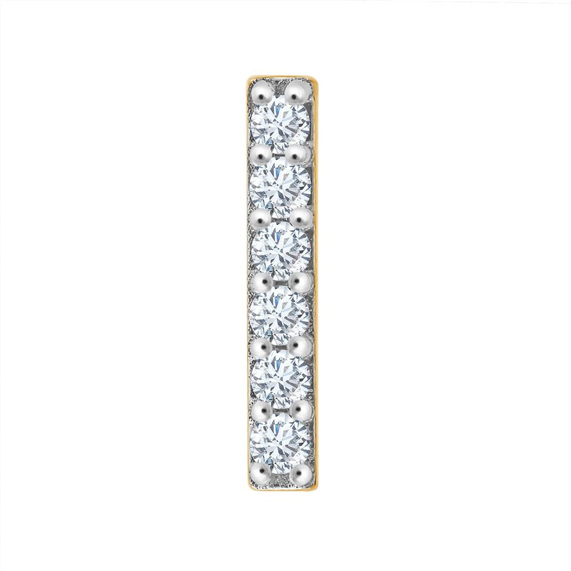 Boucles d'oreilles diamant en or 18 carats