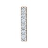 18-carat gold diamond earrings