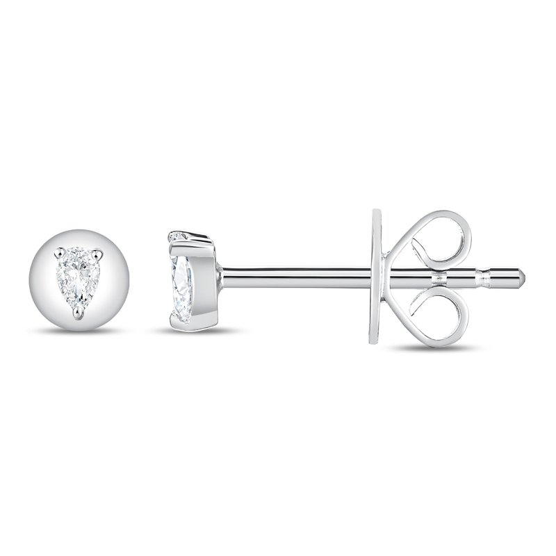 Boucles d'oreilles diamant en or 18 carats