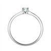 Solitaire diamant en or 18 carats