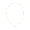 Collier Eïko serti clos diamant en or 18 carats