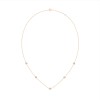 Collier Eïko serti clos diamant en or 18 carats