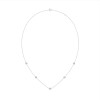 Collier Eïko serti clos diamant en or 18 carats