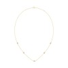 Collier Eïko serti clos diamant en or 18 carats