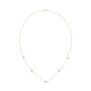 Collier Eïko serti clos diamant en or 18 carats