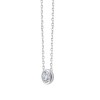 Collier Eïko serti clos diamant en or 18 carats