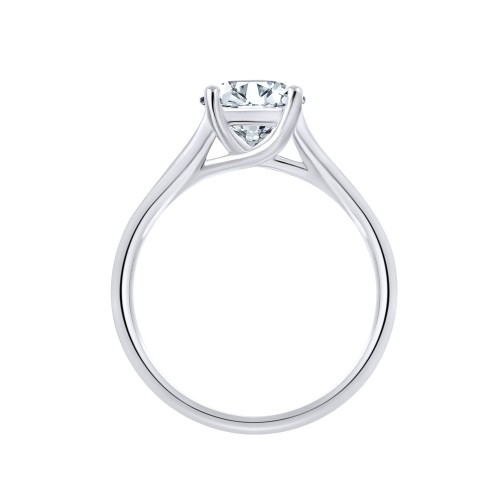Solitaire Eïko diamant en or 18 carats