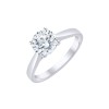 Solitaire Eïko diamant en or 18 carats