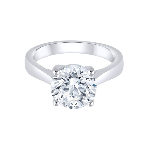 Solitaire Eïko diamant en or 18 carats