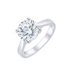 Solitaire Eïko diamant en or 18 carats