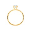 Solitaire Eïko diamant en or 18 carats