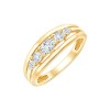 Bague Eïko serti clos diamant en or 18 carats
