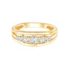 Bague Eïko serti clos diamant en or 18 carats
